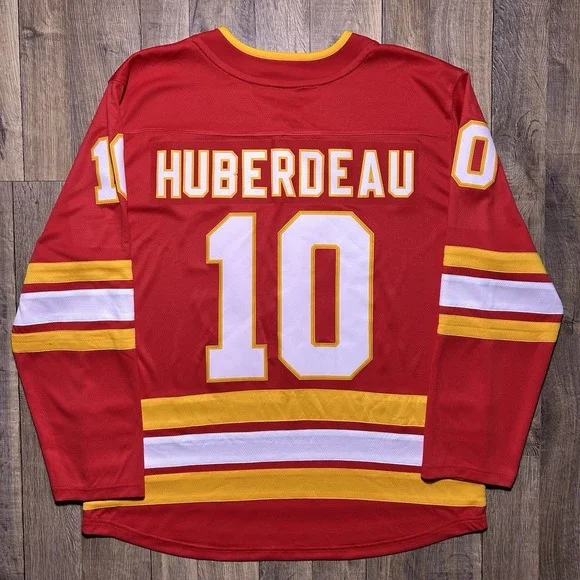 New Calgary Flames Jonathan Huberdeau Fanatics NHL Hockey Home Jersey Sz XL $175